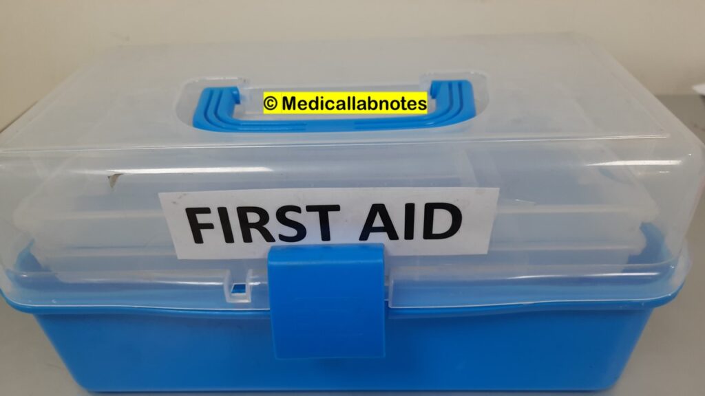 First Aid Box: Introduction, Basic items, Handling Procedure, Application, Precaution, and Keynotes