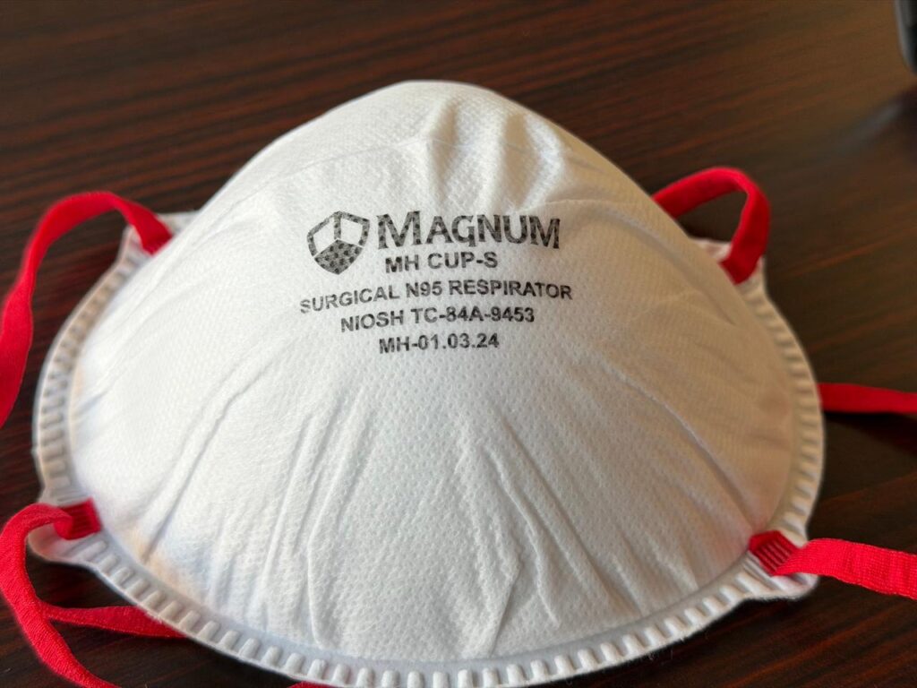 Magnum MH CUP-S surgical N95 mask
